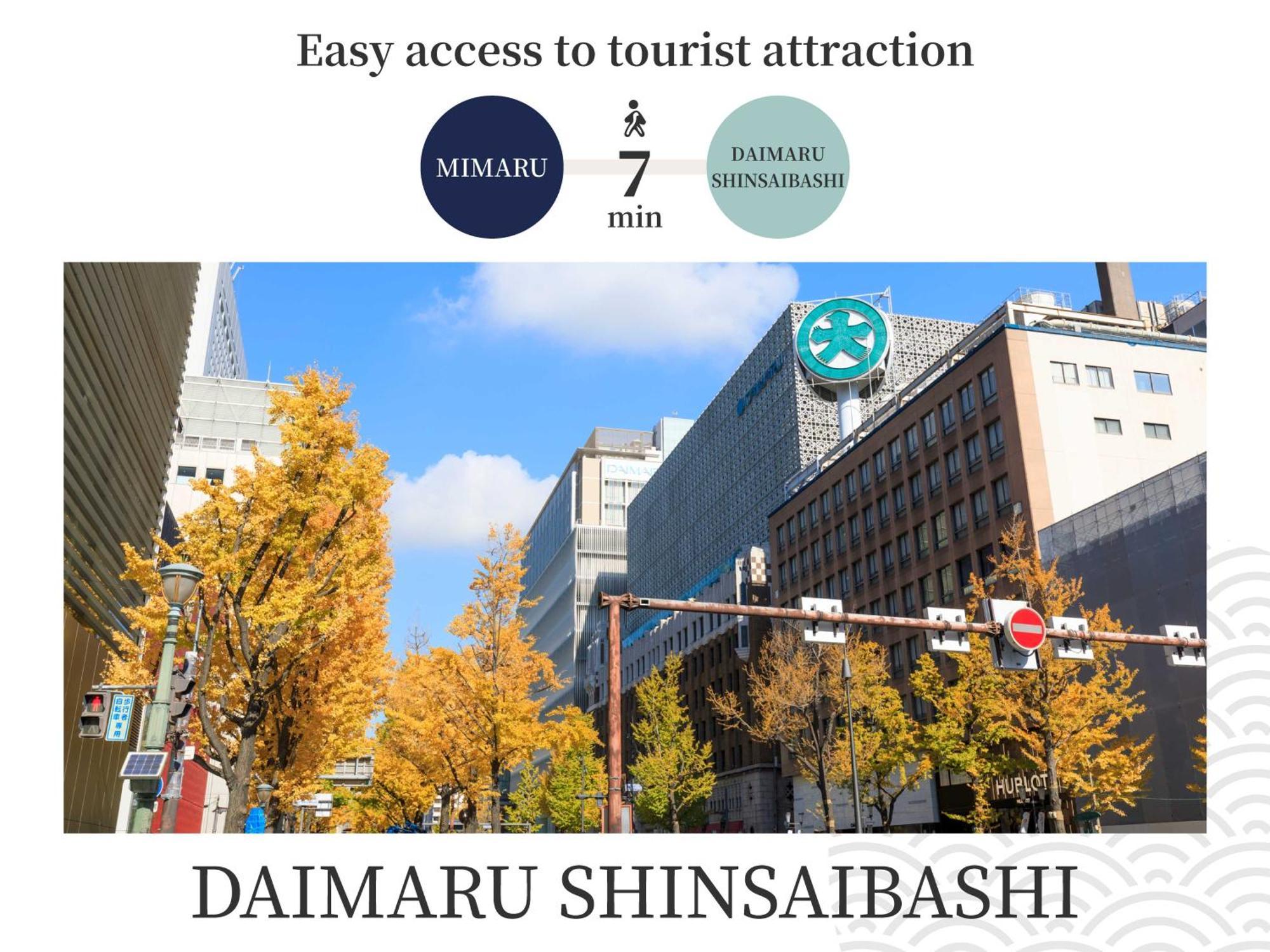 Hotel Mimaru Osaka Shinsaibashi East Exterior foto